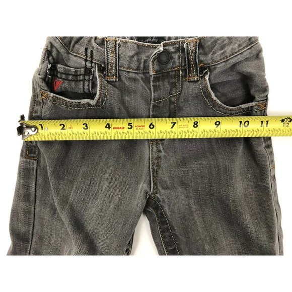Quicksilver Girls Toddler Jeans Pants 4T Black Charcoal Stonewash Skinny Leg - Picture 9 of 12